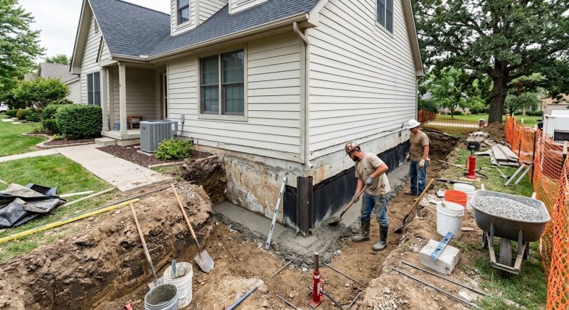 Home Foundation Repair in Poquoson, VA