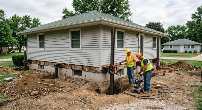 House Leveling in Surry County, VA