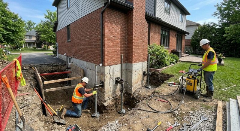 House Underpinning in Williamsburg, VA
