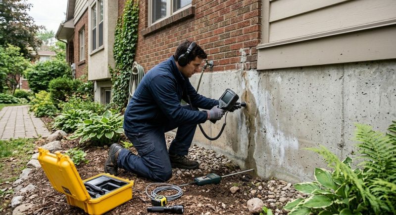Leaking Foundation Repair in Williamsburg, VA