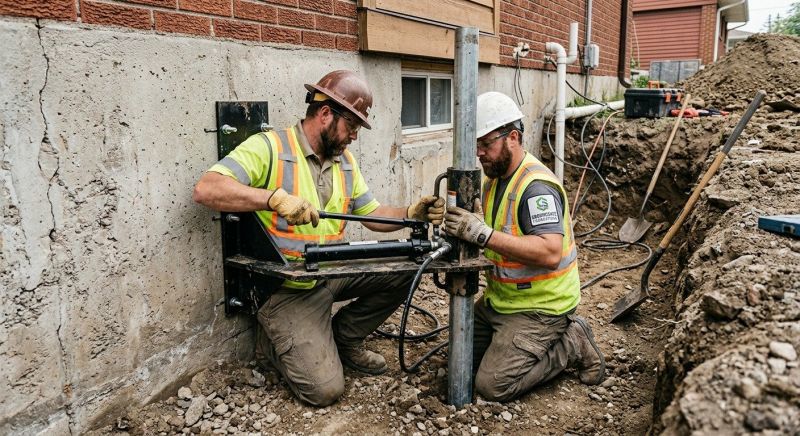 Settling Foundation Service in Cobbs Creek, VA