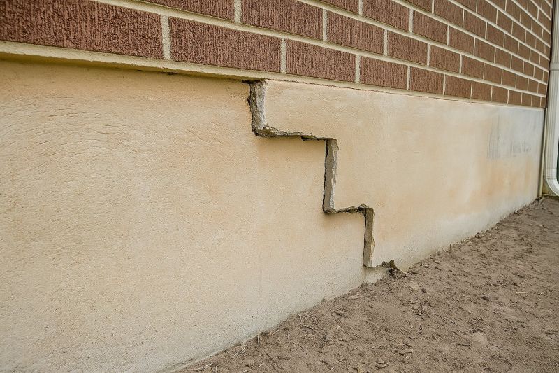 Settling Foundation Service in Poquoson, VA