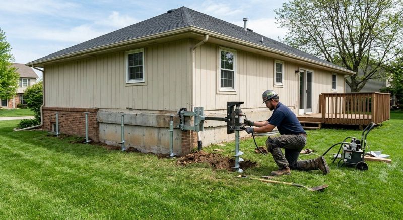 Settling Foundation Service in Toano, VA