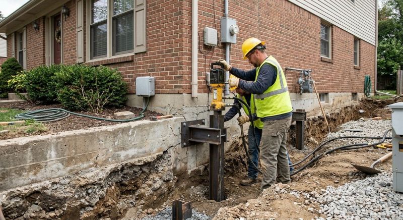 Structural Foundation Repair in Cardinal, VA