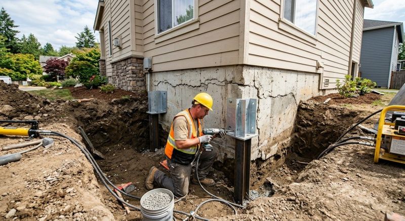 Structural Foundation Repair in James City County, VA