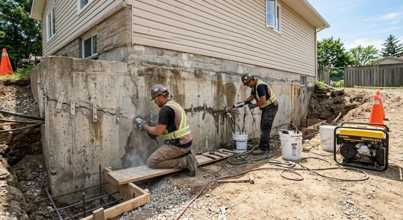 Structural Foundation Repair in Lanexa, VA