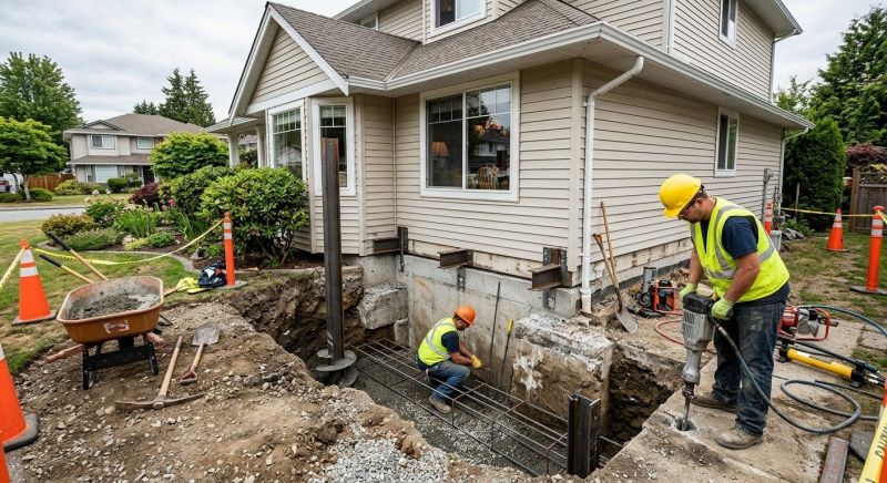 Structural Foundation Repair in Poquoson, VA